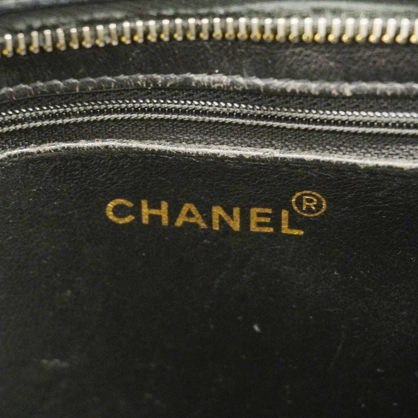 CHANEL  Reprint Tote Women's Leather Tote Bag Black