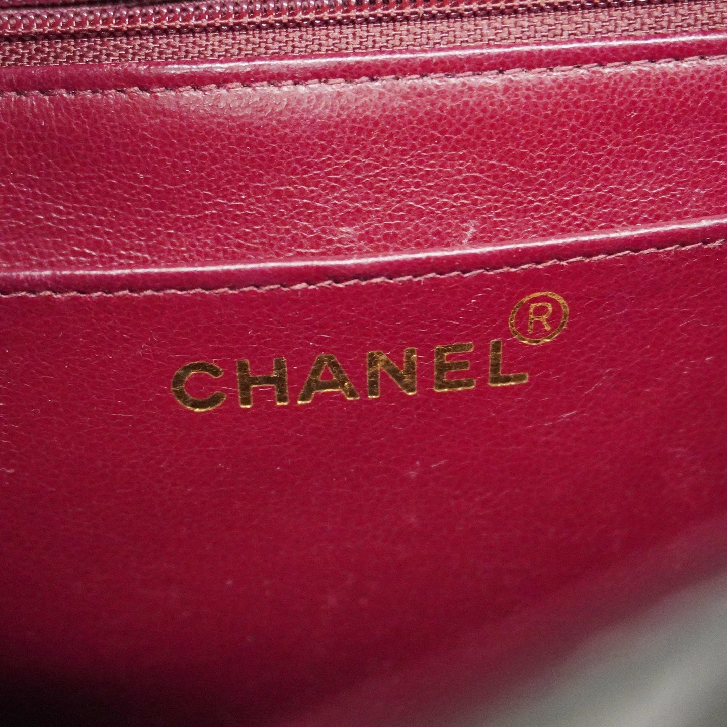 CHANEL  Matelasse Diana Flap Women's Leather Shoulder Bag Black