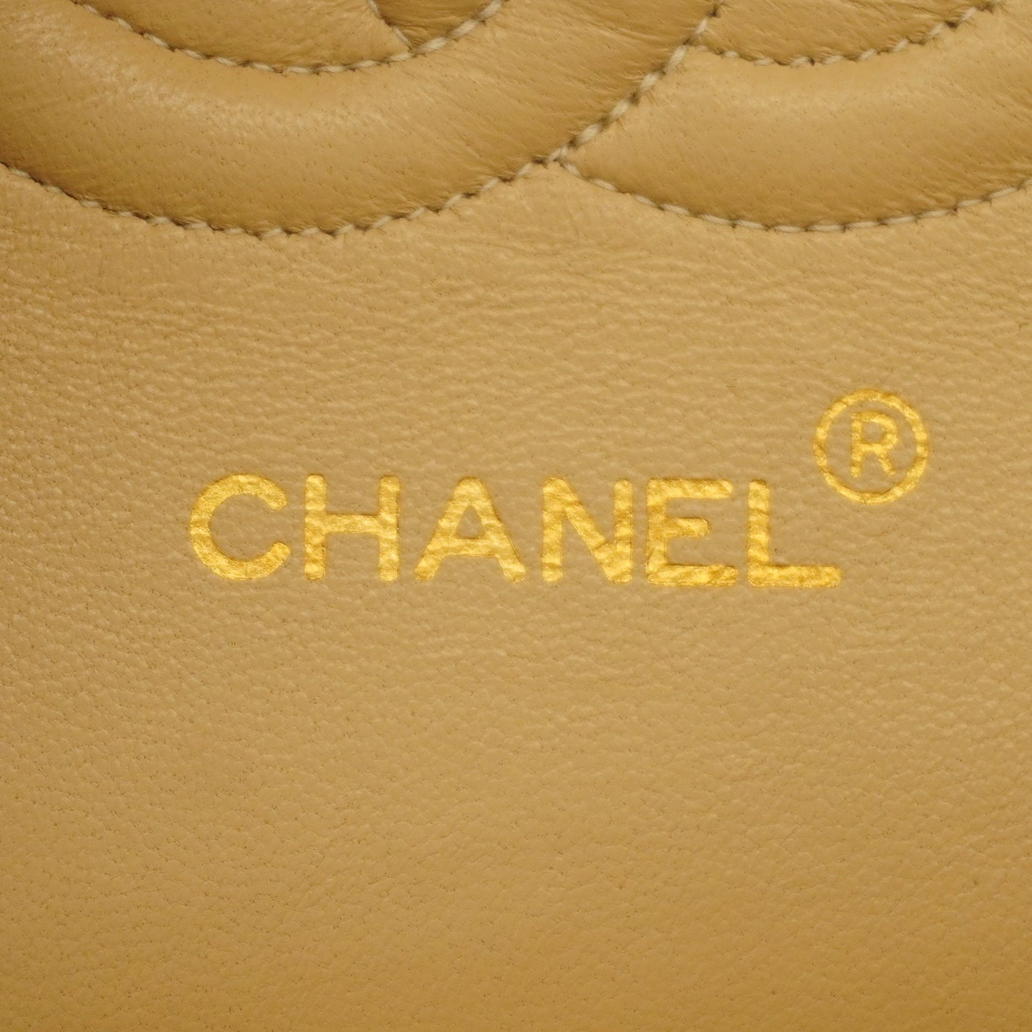 CHANEL  Matelasse W Flap W Chain Women's Caviar Leather Shoulder Bag Black