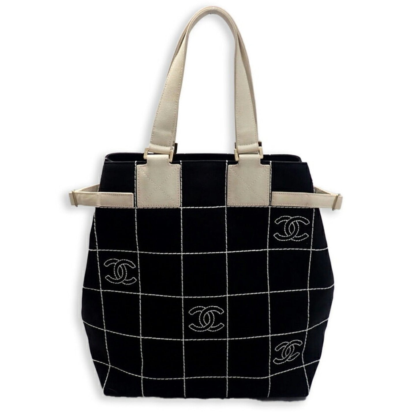 Luxury Chanel wild stitch tote bag 8 series