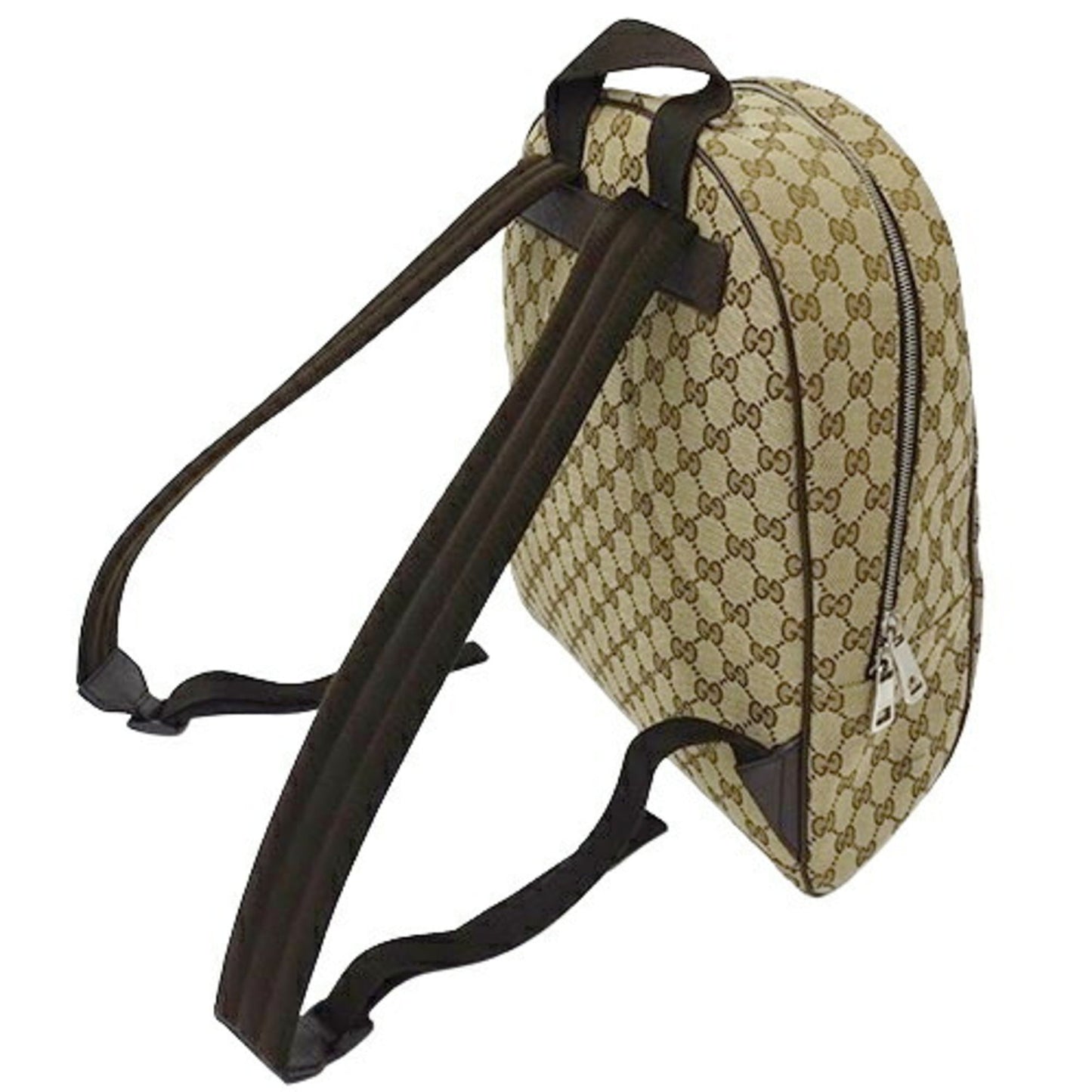 Luxury Gucci Trending 2025 bag ladies men's backpack GG canvas brown beige