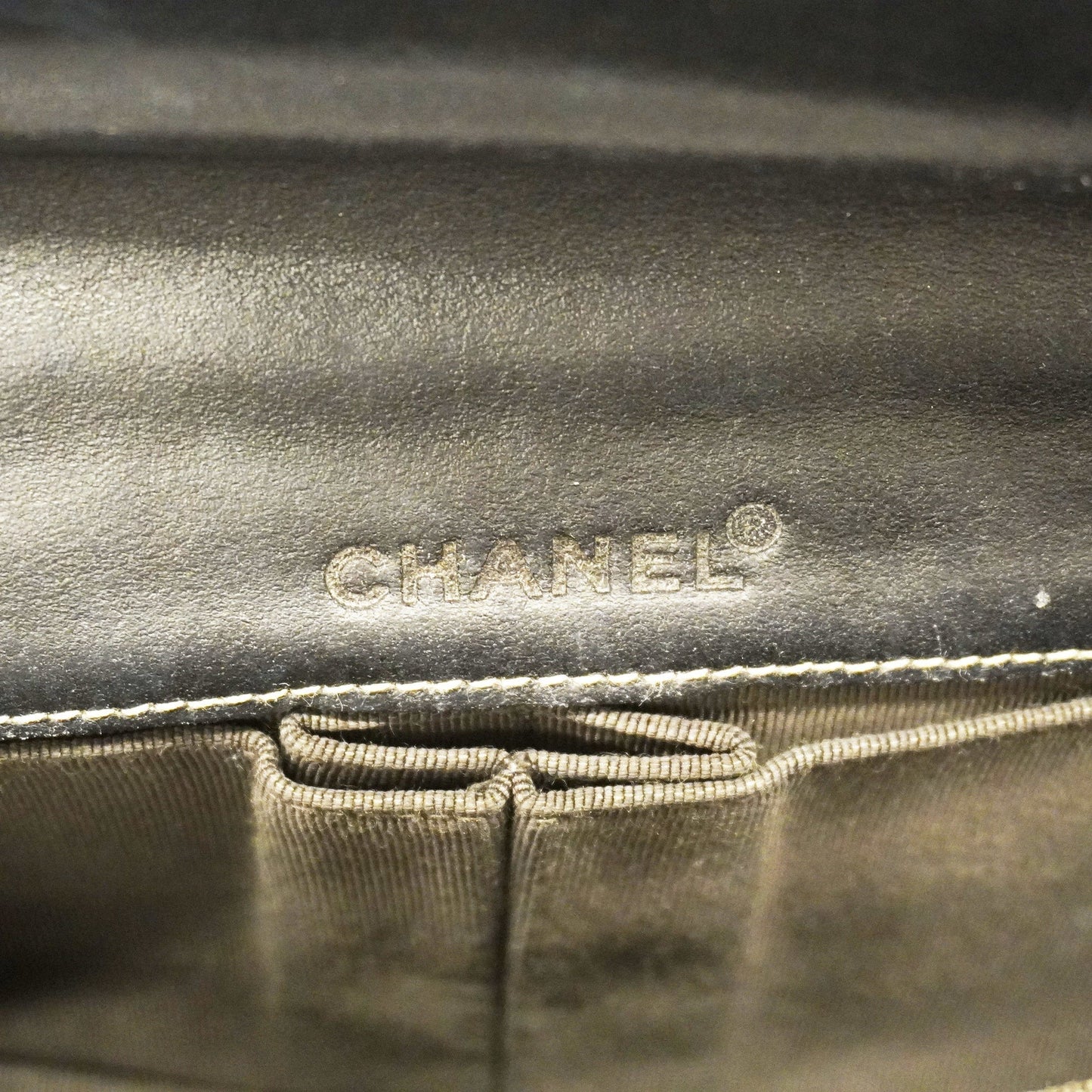 CHANEL  Chocolate Bar Chain Shoulder Women's Denim Shoulder Bag Blue