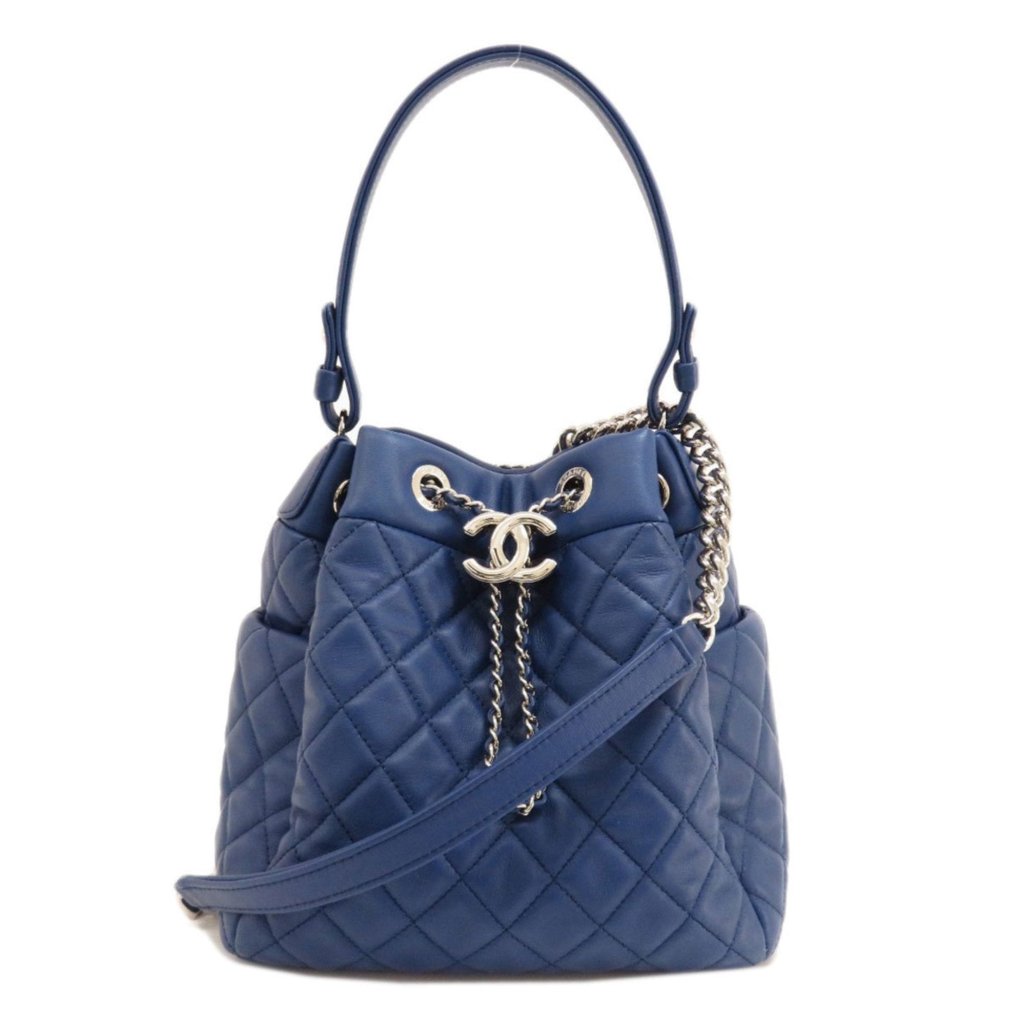 Luxury Chanel matelasse handbag lambskin ladies