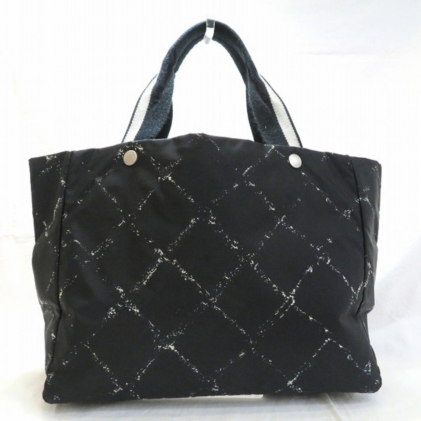 Luxury Chanel old travel line bag tote unisex