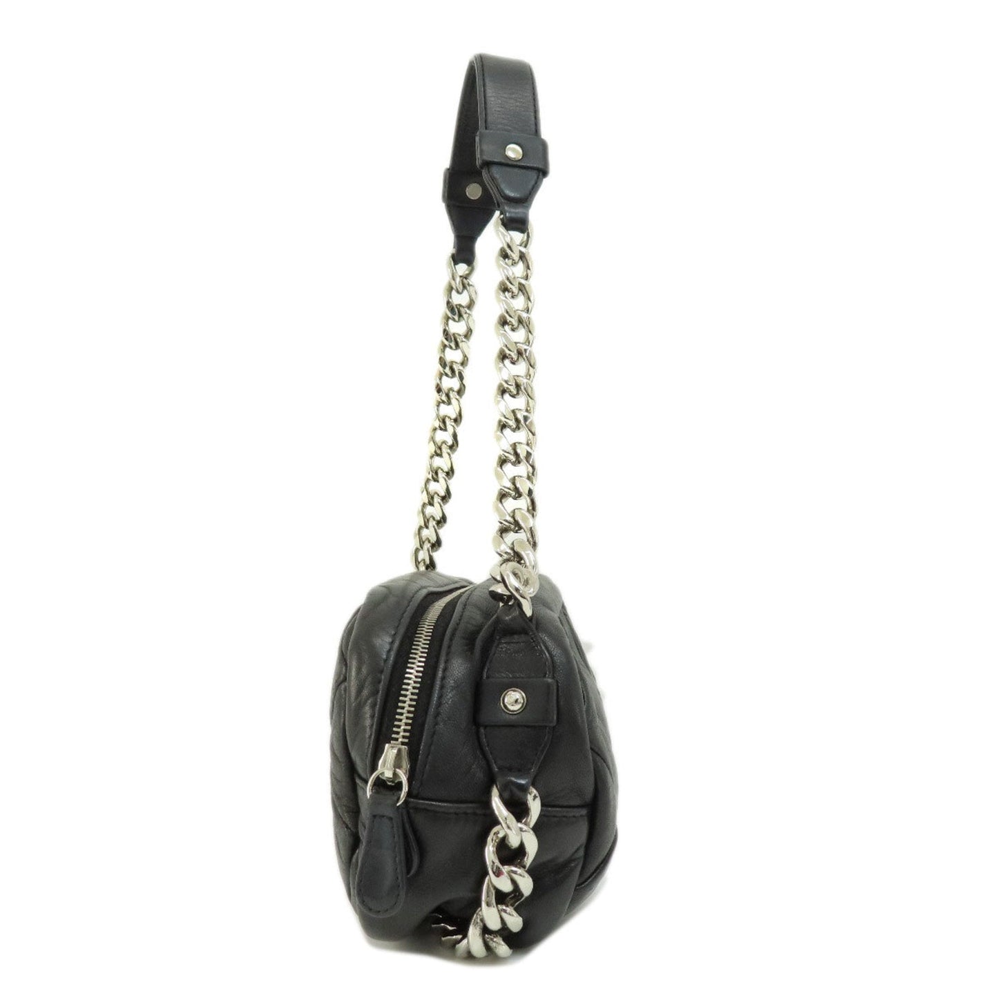 Luxury Chanel Matelasse Handbag Lambskin Women's