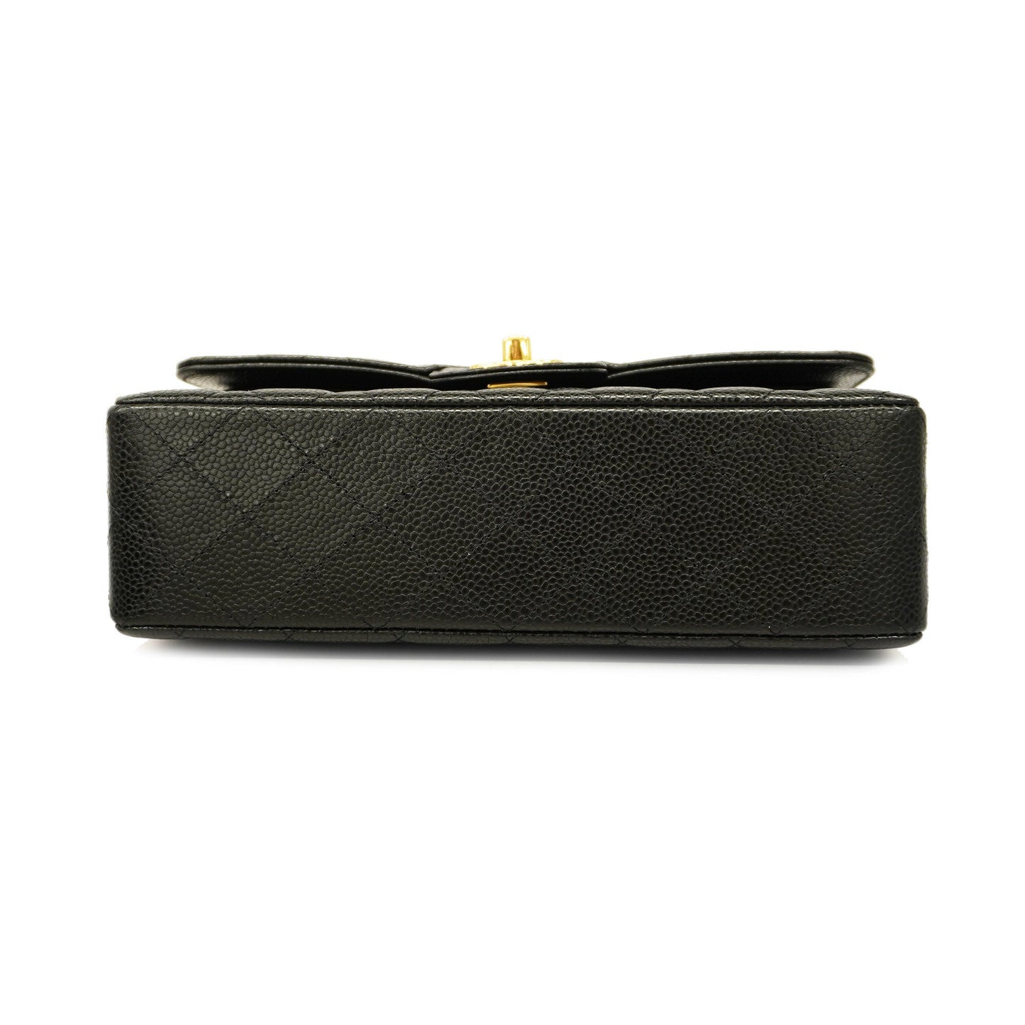 CHANEL  Matelasse W Flap W Chain Women's Leather Shoulder Bag Black