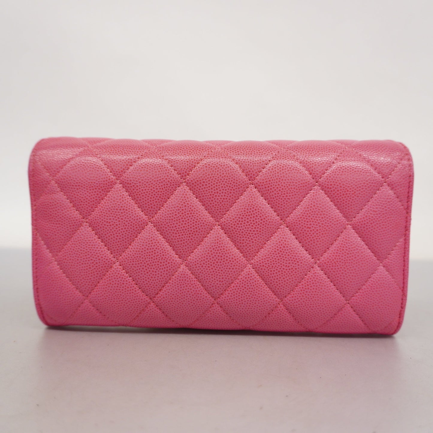 CHANEL  Matelasse Gold Hardware Women's Caviar Leather Caviar Leather