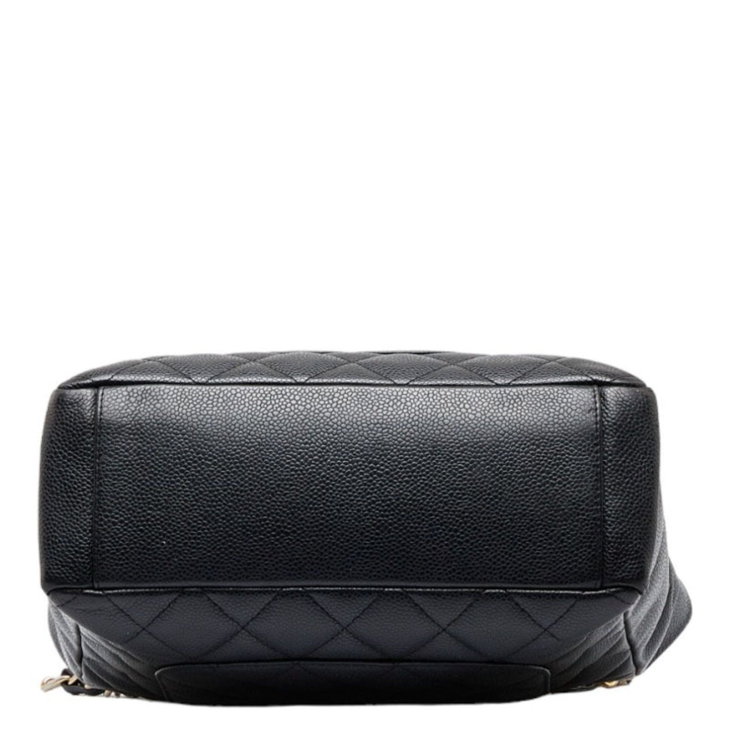 Luxury Chanel Cocomark matelasse PST tote chain handbag black gold caviar skin ladies