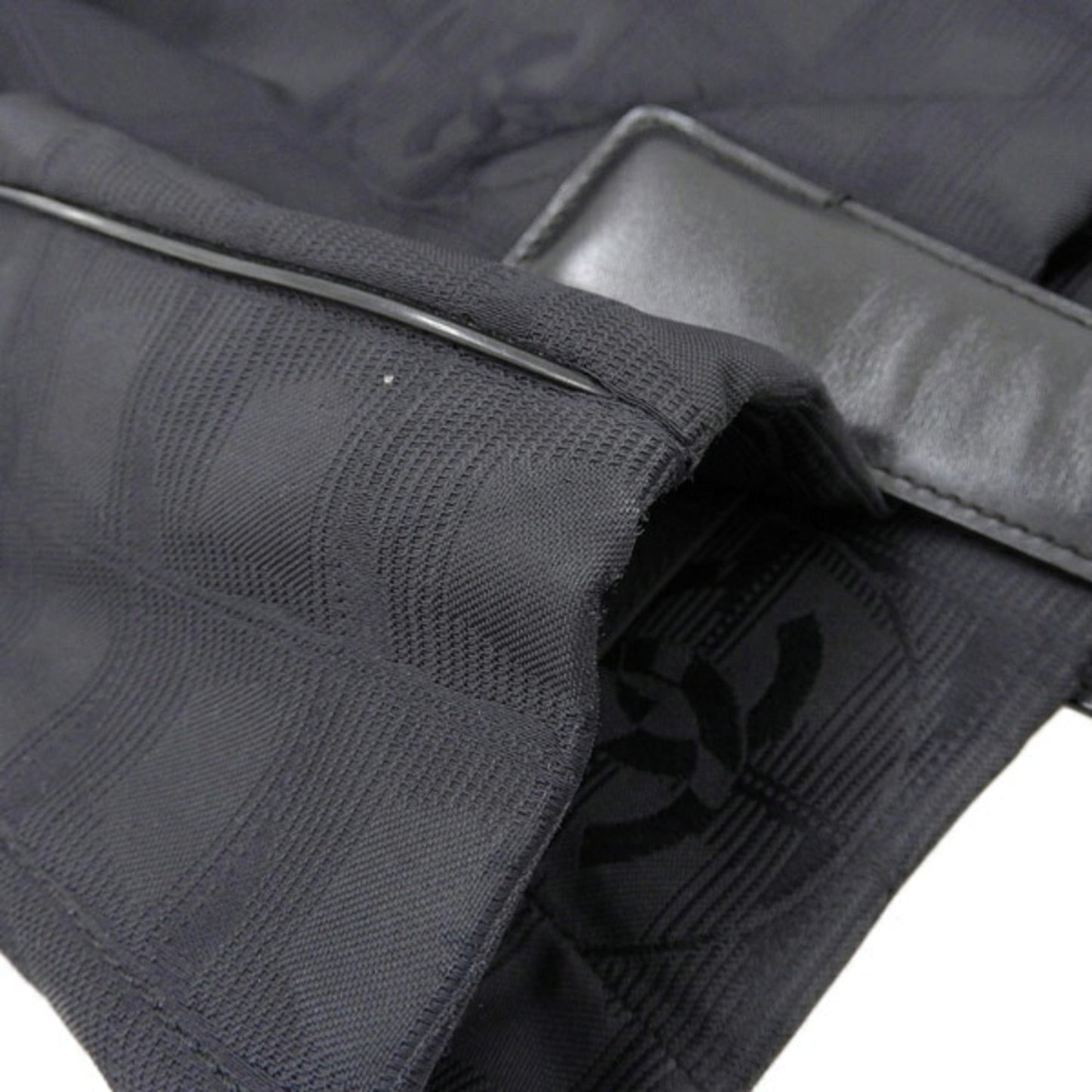Luxury Chanel Nylon New Line PM Tote Bag Black Ladies