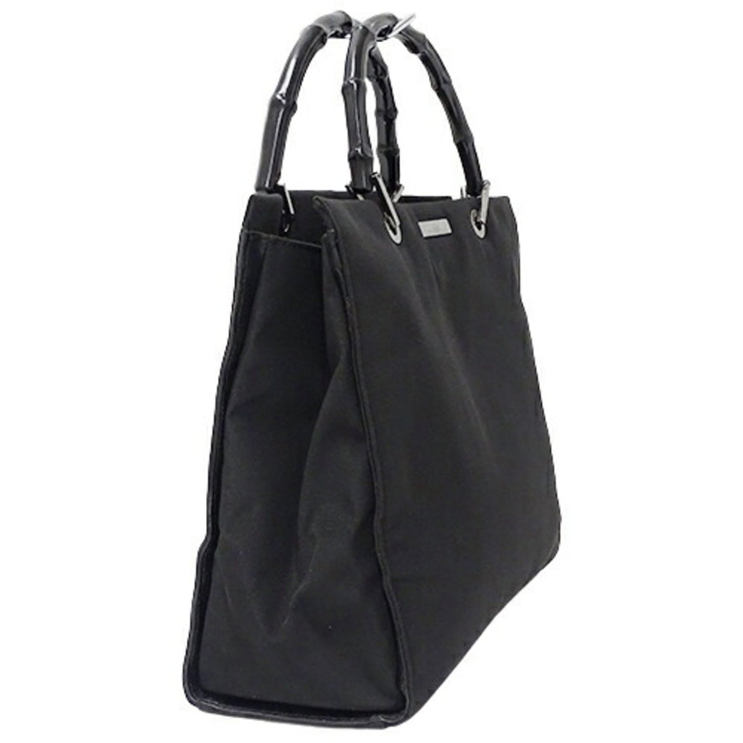 Luxury Gucci Trending 2025 Bag Ladies Bamboo Handbag Nylon Black