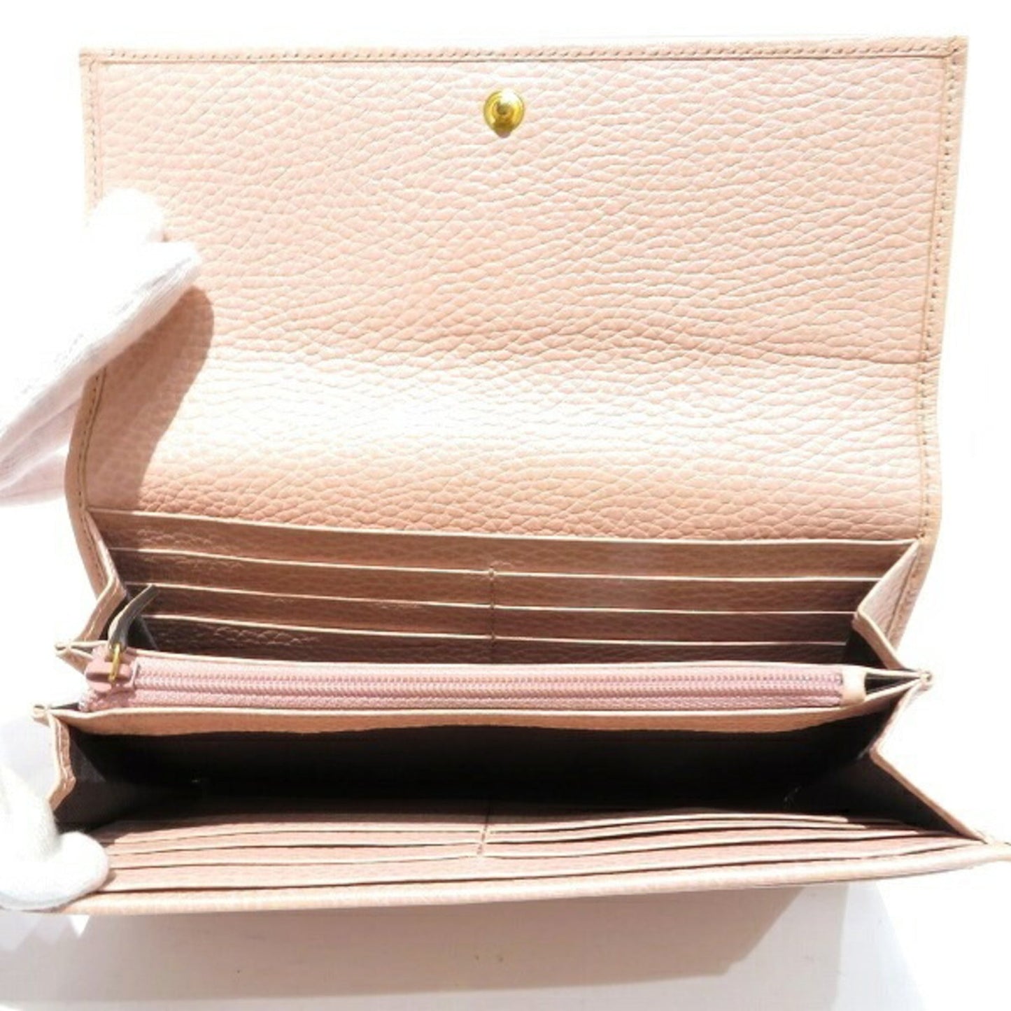 Luxury Gucci GG Marmont Continental Wallet 456116 Long Ladies