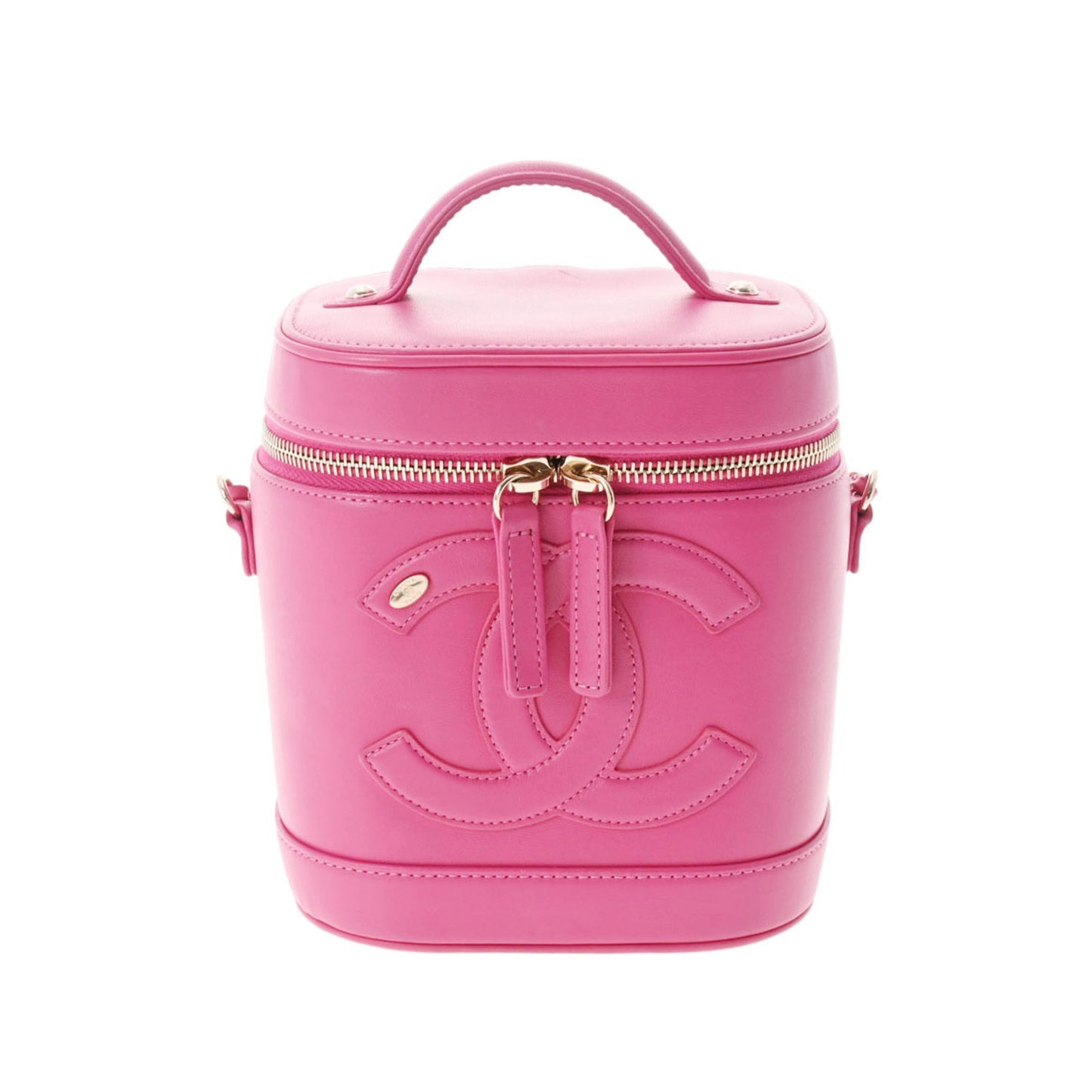 Luxury Chanel Vanity Chain Shoulder Pink AS0323 Ladies Lambskin Bag