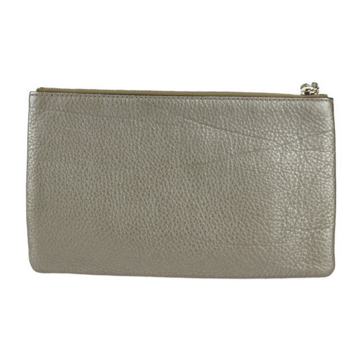 Luxury Gucci Bamboo Clutch Bag 376854 Leather Gold Series Second Pouch Tassel