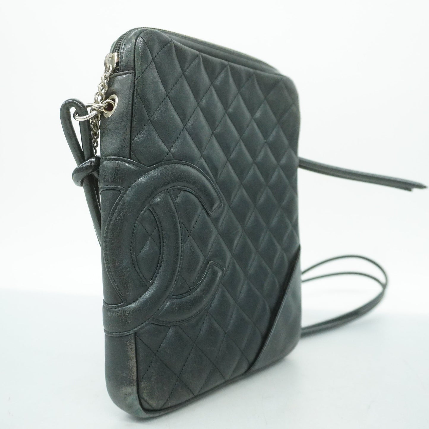 Luxury Chanel  Ligne Cambon Tote Bag Lambskin Women's Leather Shoulder Bag