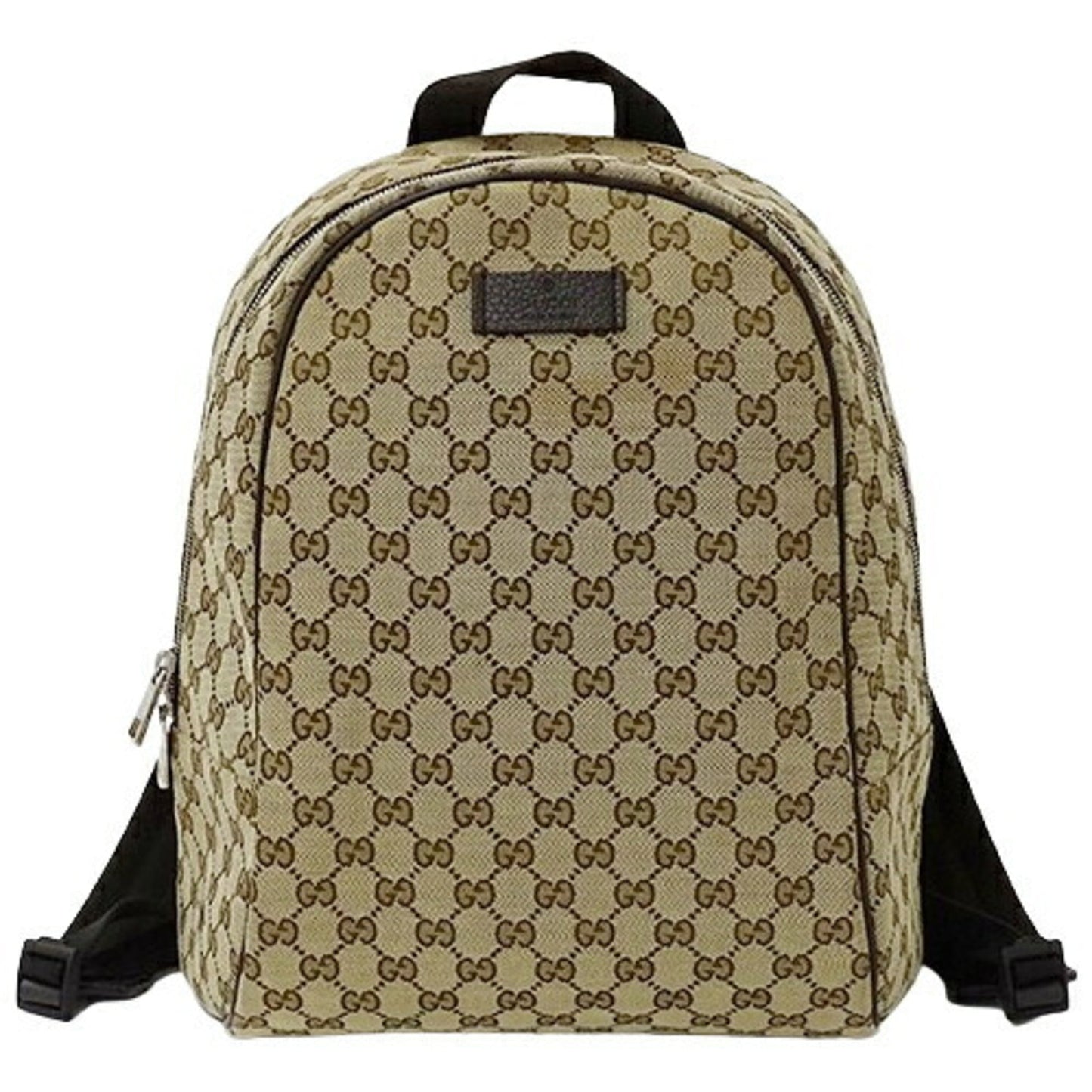 Luxury Gucci Trending 2025 bag ladies men's backpack GG canvas brown beige