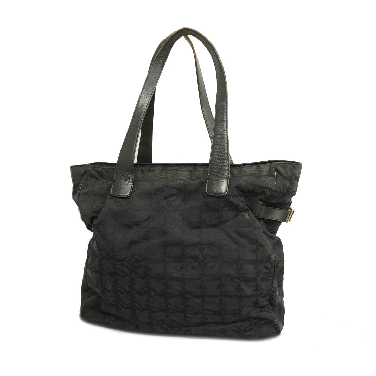 Luxury Chanel  New Travel Line Tote Bag Women's Nylon Tote Bag Black