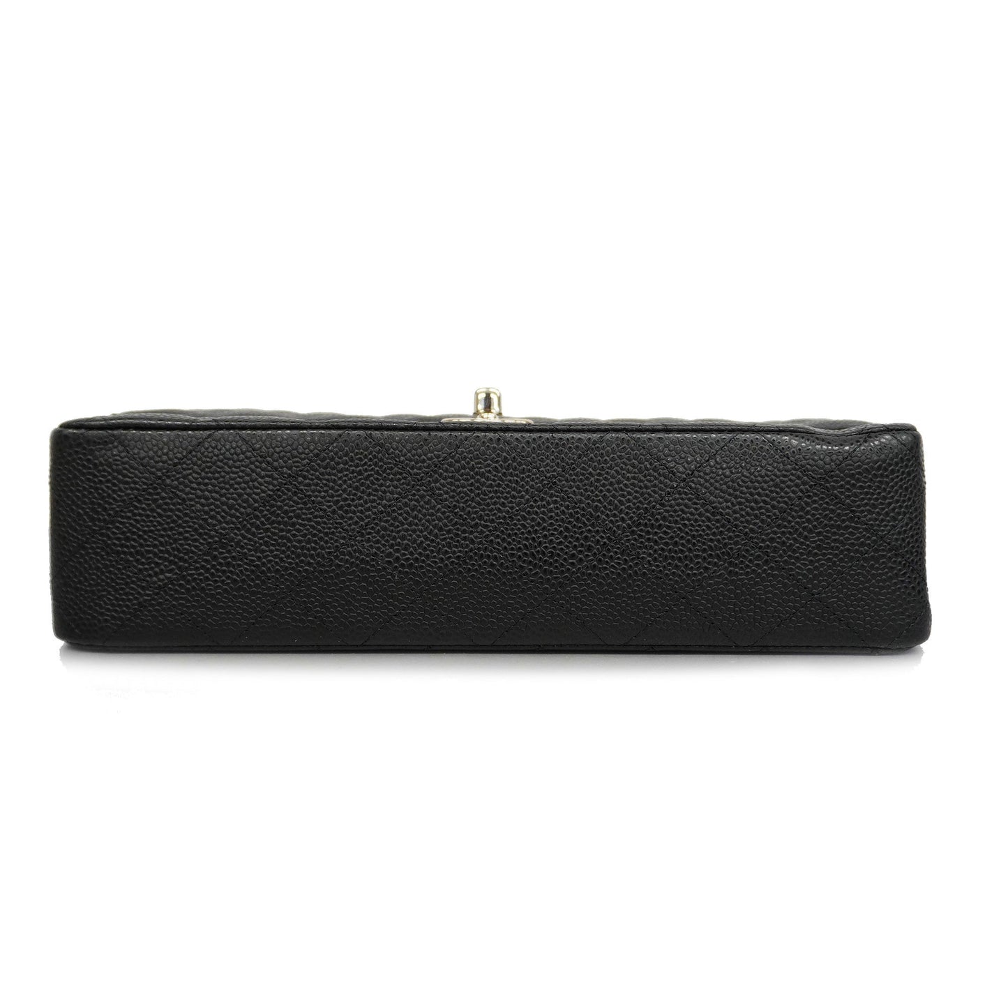 CHANEL  Matelasse W Flap W Chain Lambskin Women's Leather Shoulder Bag Black