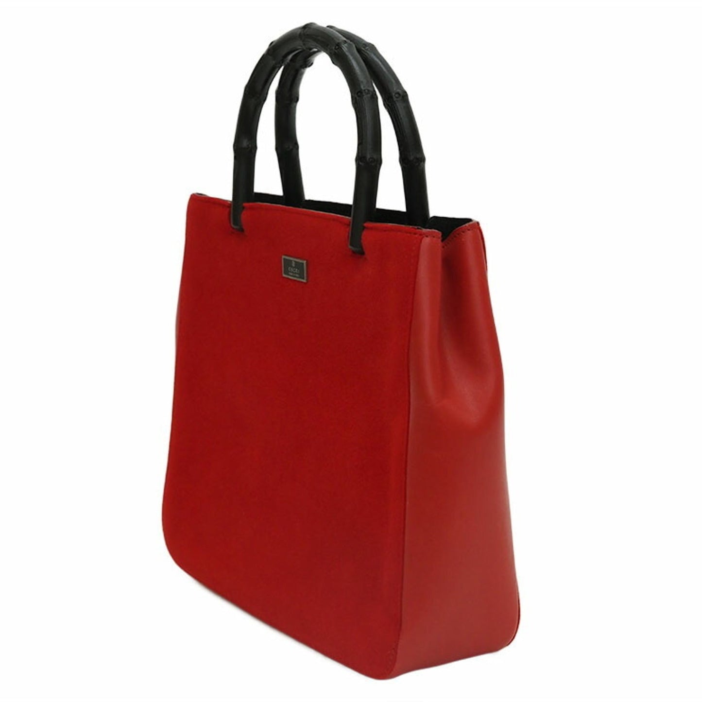 Luxury Gucci Bamboo Handbag 002/1061 Red Ladies