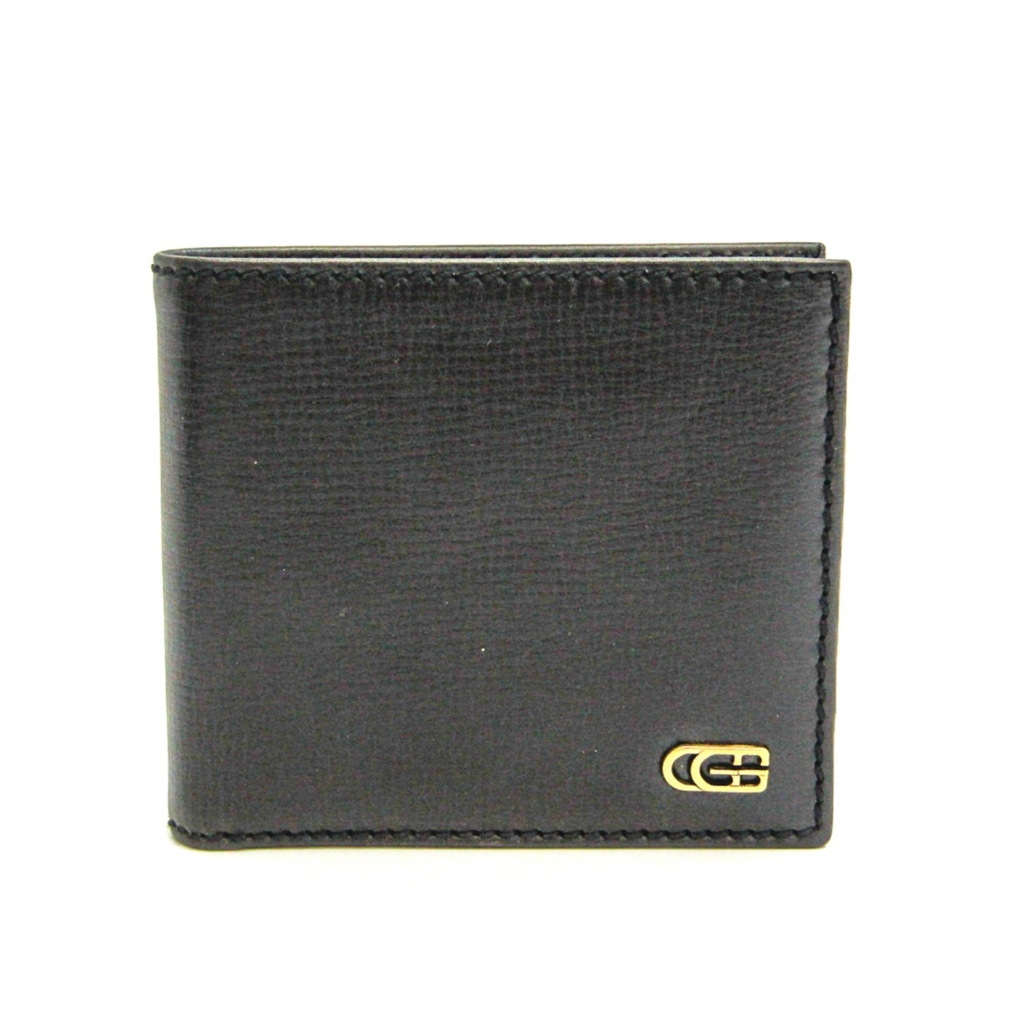 Luxury Gucci 106655 Women,Men Leather Wallet [bi-fold] Black