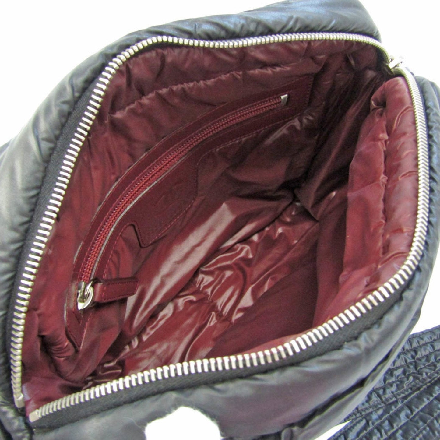 Luxury Chanel Coco Cocoon Women's Nylon Shoulder Bag Black
