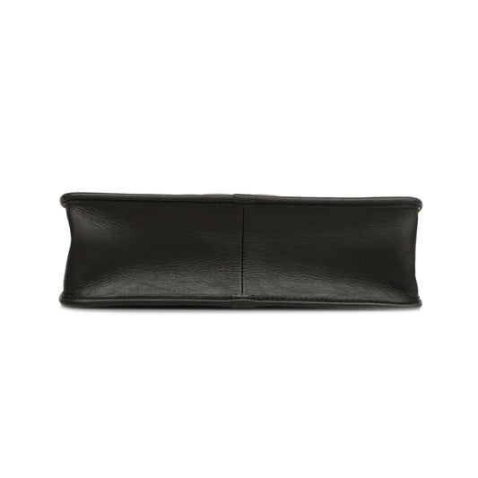 CHANEL  Matelasse Chain Shoulder Lambskin Women's Leather Shoulder Bag Black