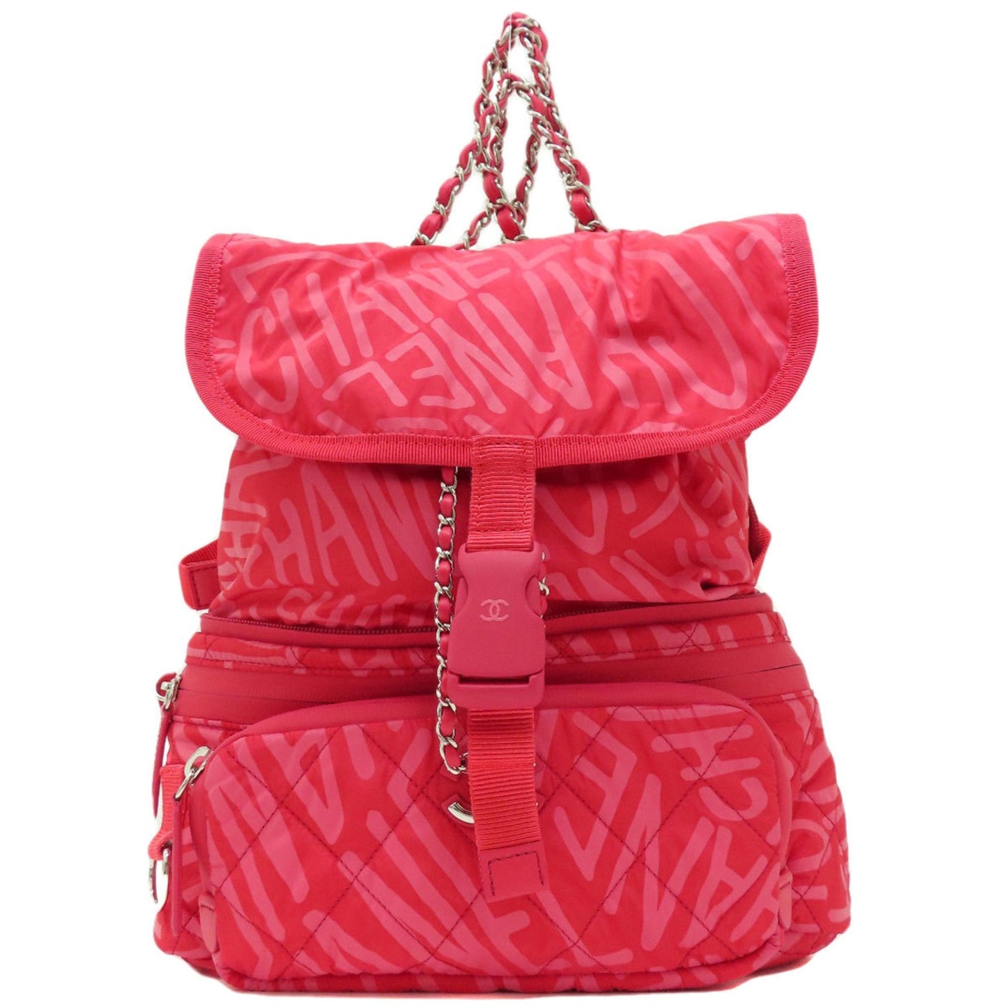 Luxury Chanel Cocomark Rucksack/Daypack Nylon Material Women's