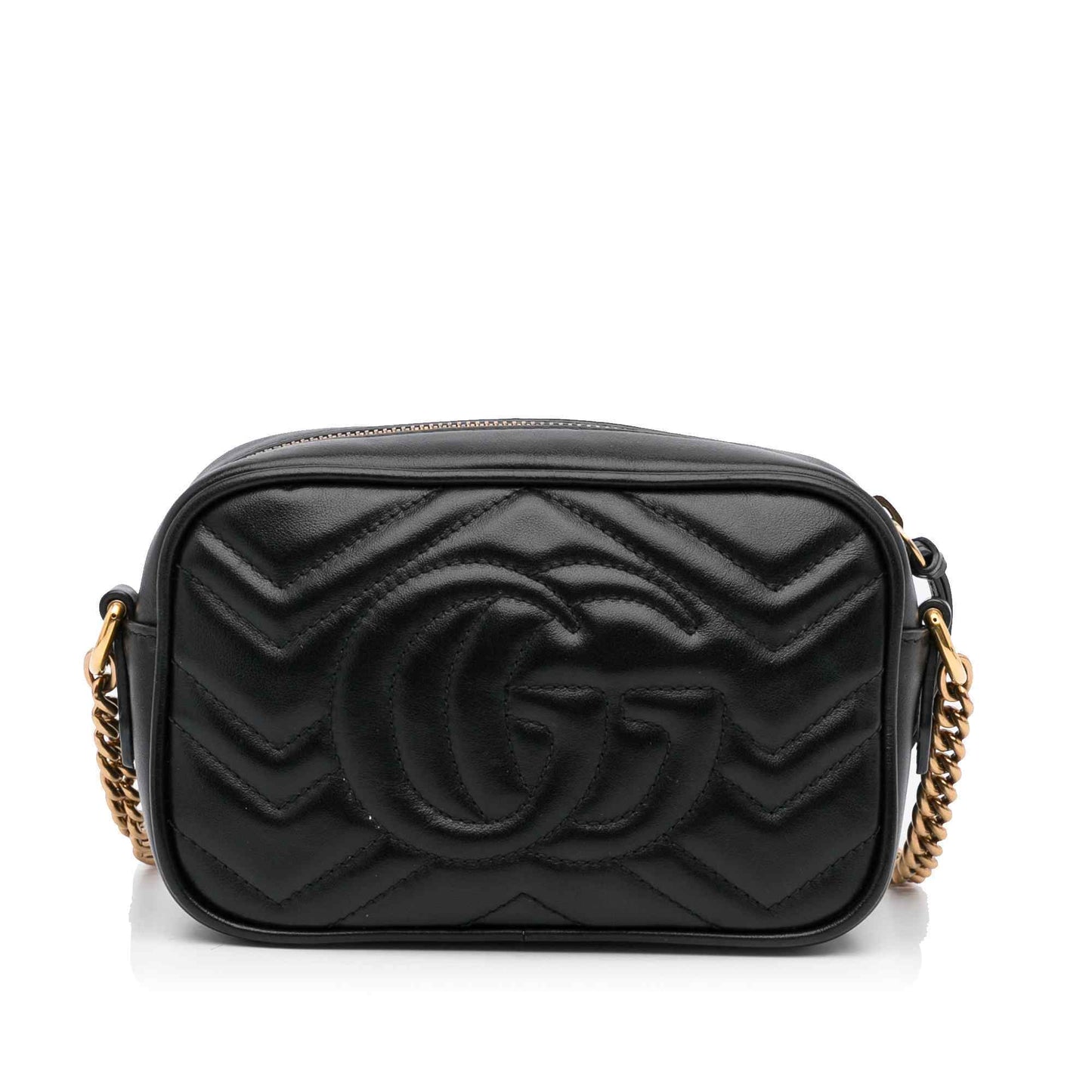 Luxury Gucci Trending 2025 Mini GG Marmont Matelassé Camera Bag ()