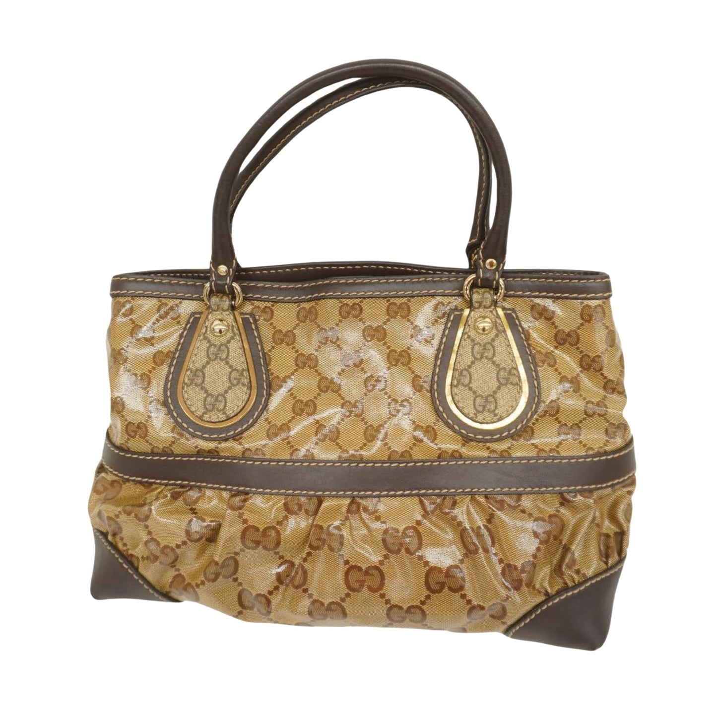 Luxury Gucci Trending 2025 Gg Crystal  Canvas Tote Bag ()