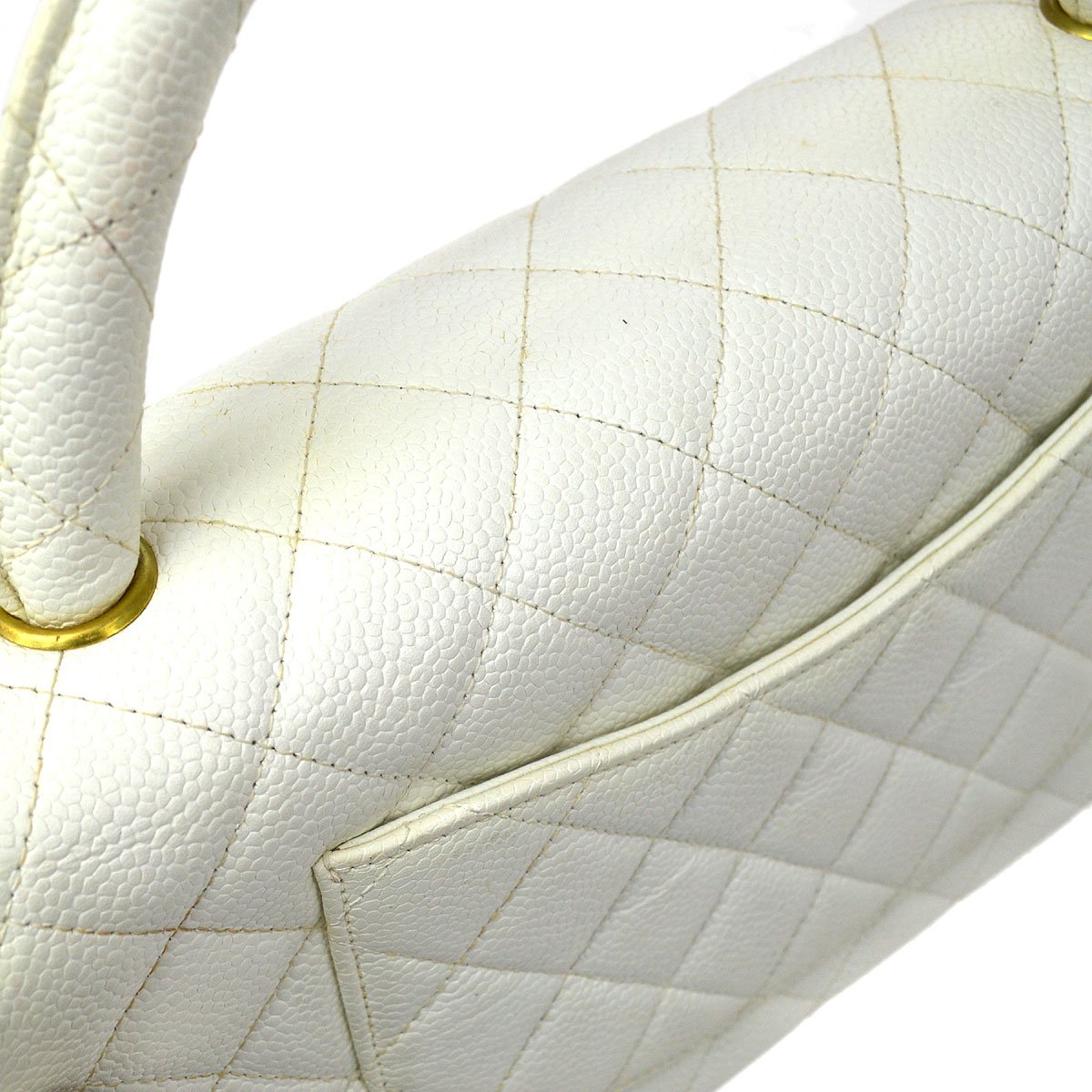 CHANEL 1996-1997 Classic Flap Handbag Medium 39606