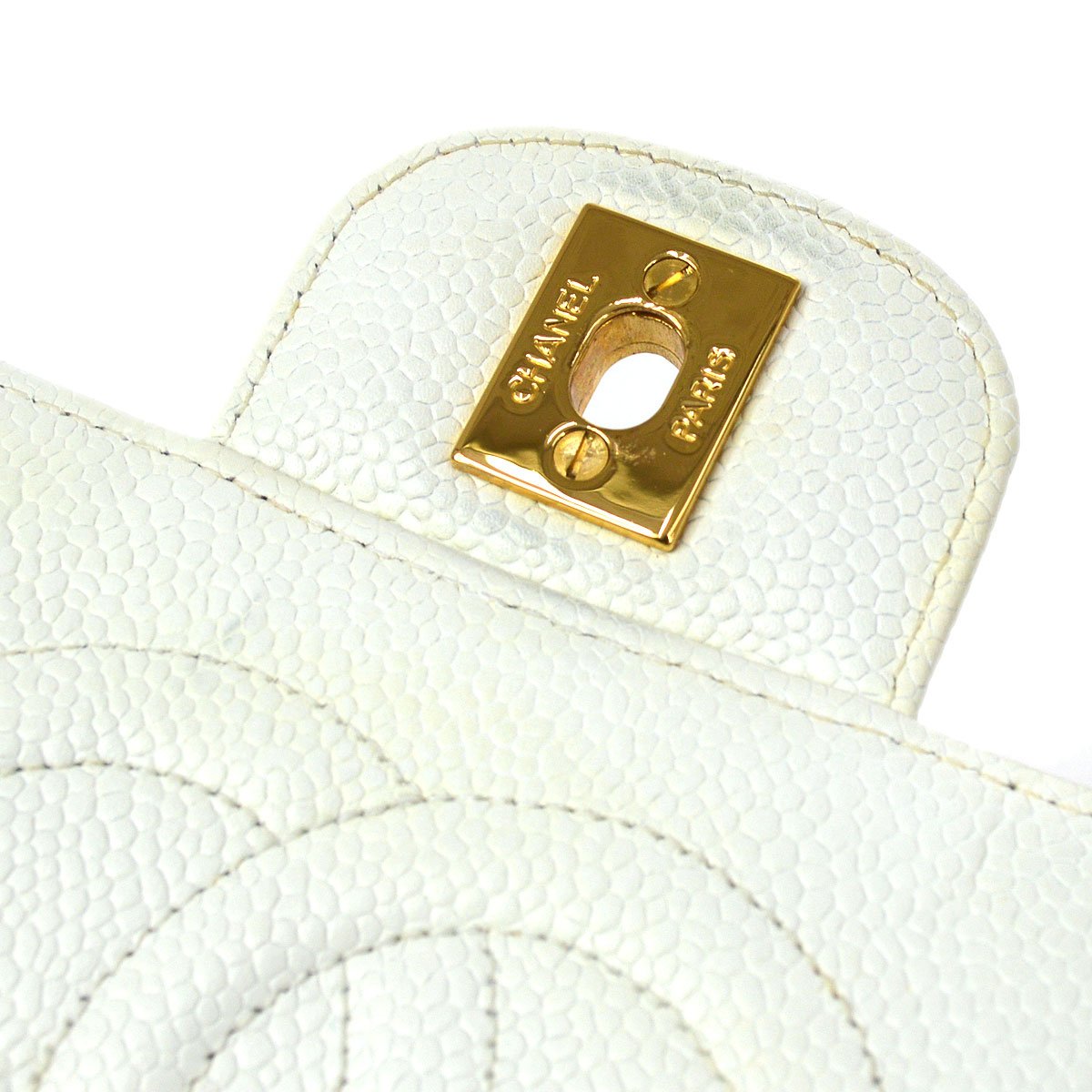CHANEL 1996-1997 Classic Flap Handbag Medium 39606