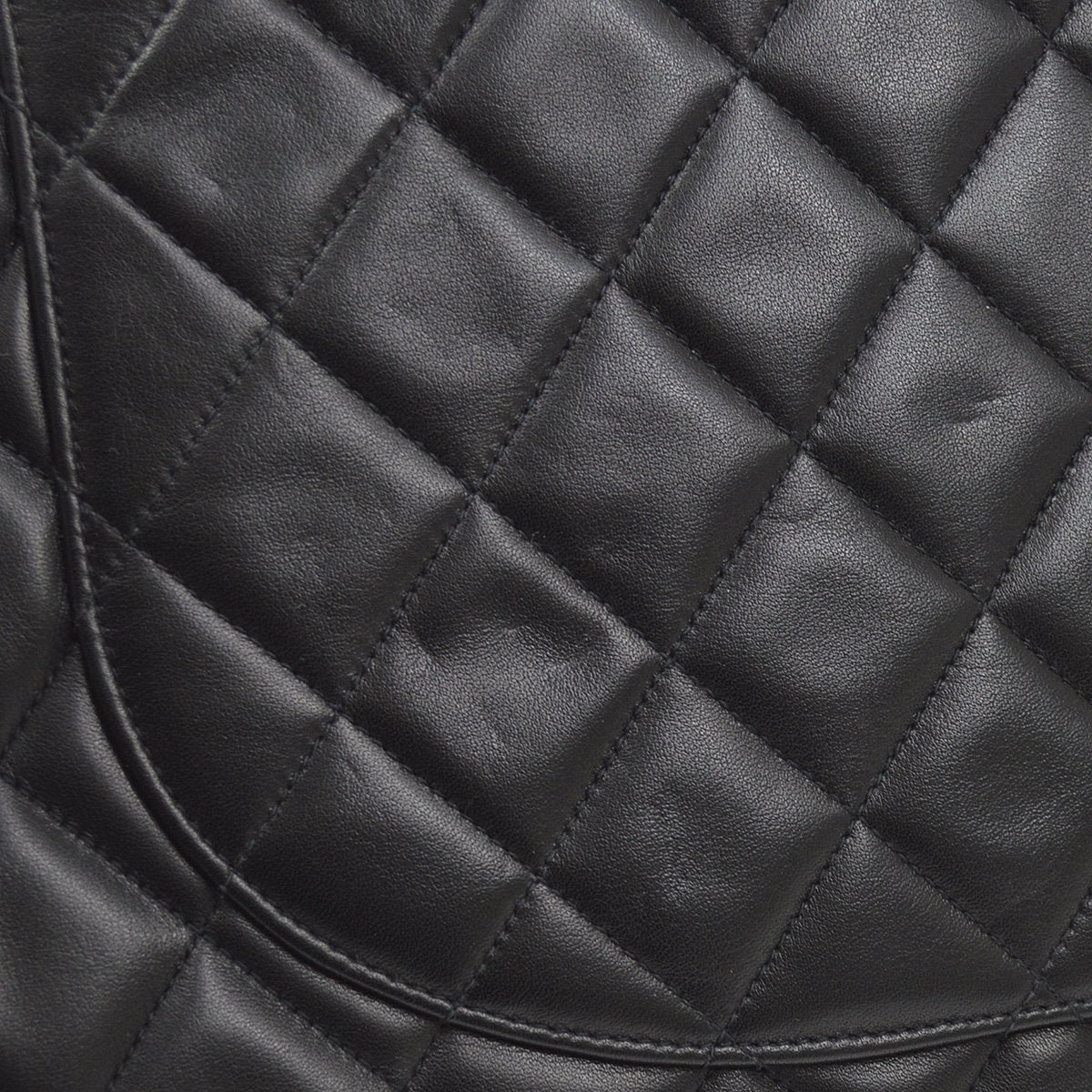 CHANEL 1994-1996 Classic Flap Maxi Black Lambskin 70688