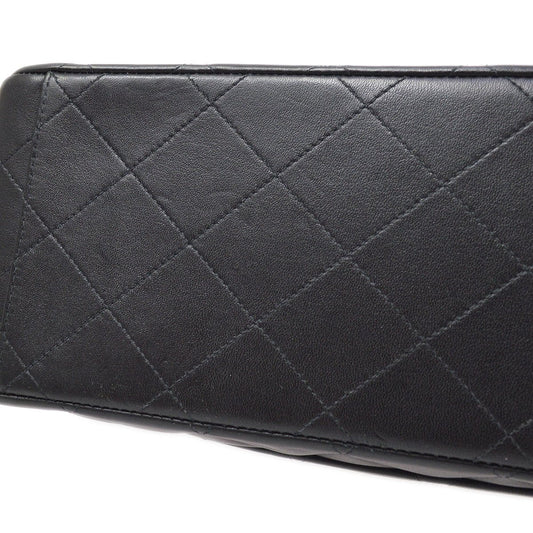 CHANEL 1994-1996 Classic Flap Maxi Black Lambskin 80517