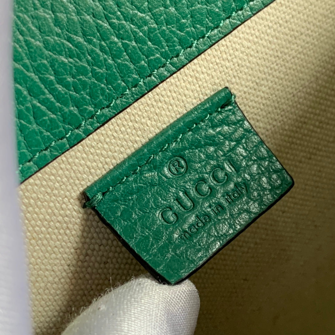 Luxury Gucci DYONYSUS SHOULDER BAG 28 IN TURQUOISE CALFSKIN