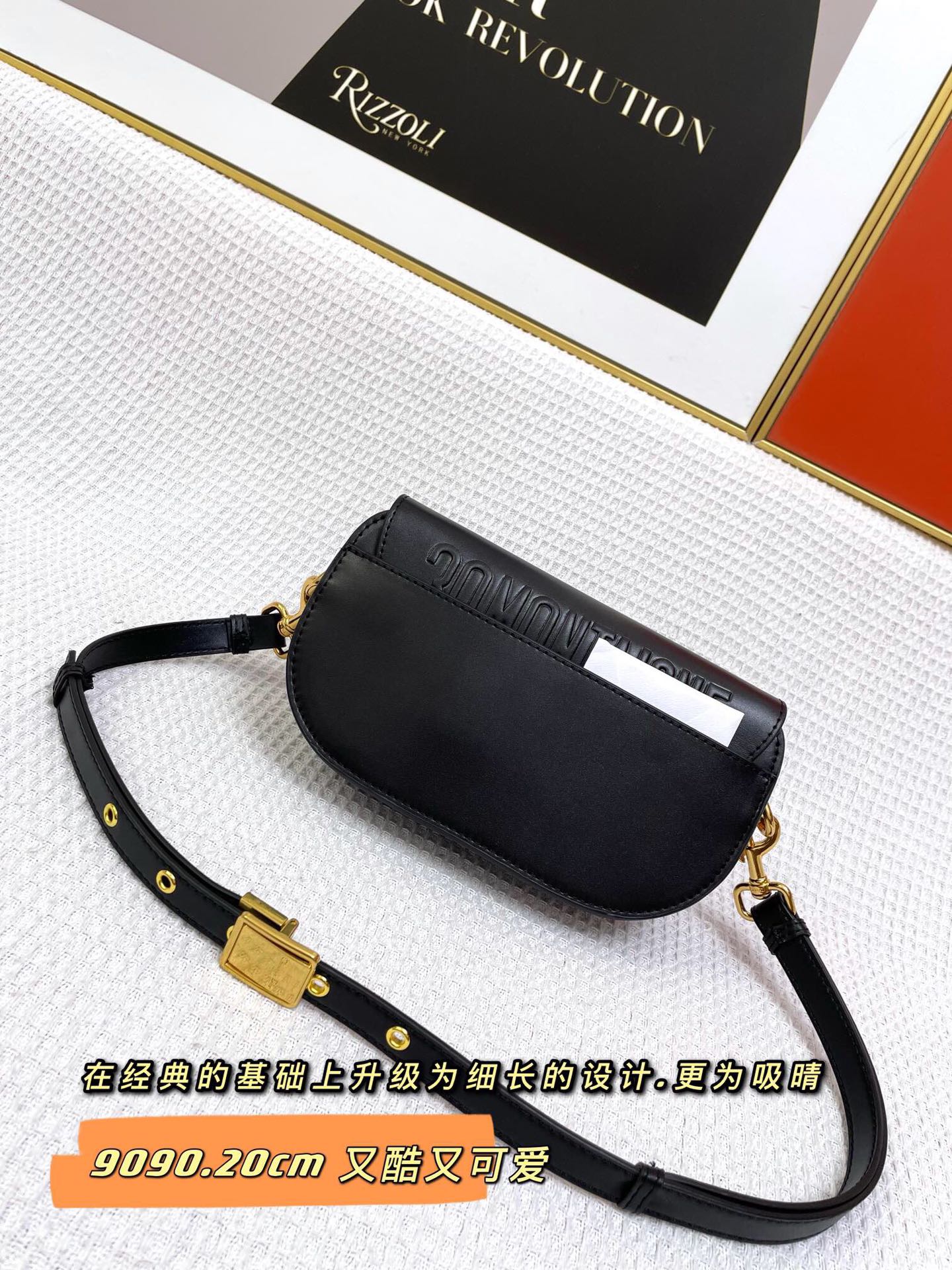 Luxury DiorMINI BOBBY EAST-WEST 20 BAG IN BLACK CALFSKIN