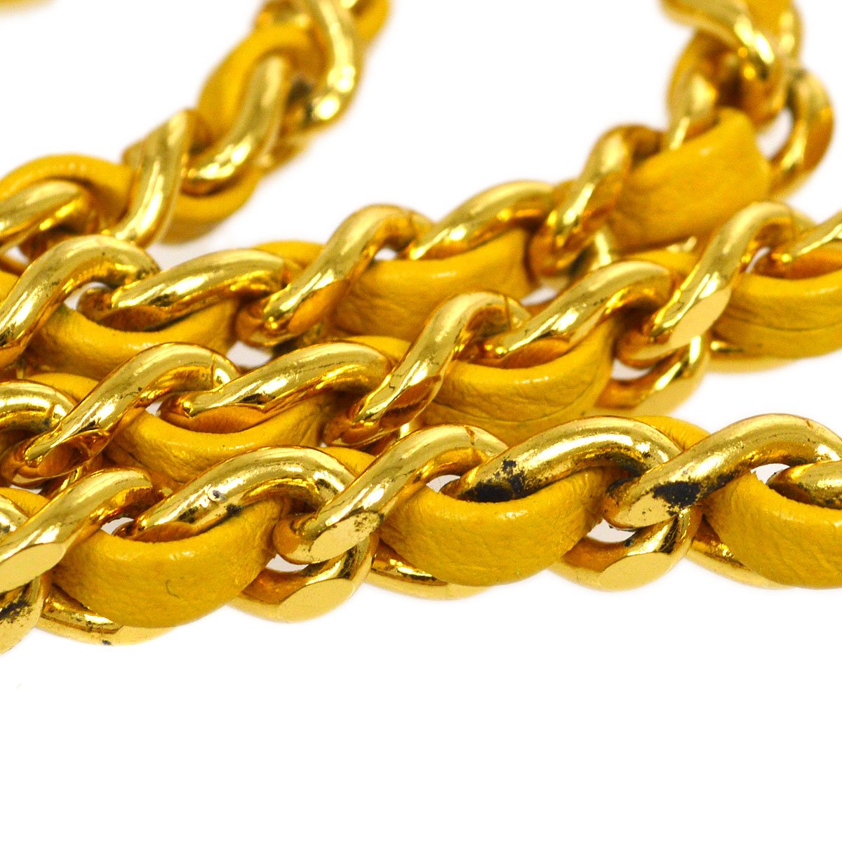 Luxury Chanel 1996-1997 Timeless Key Case Yellow Caviar