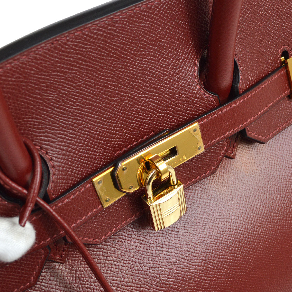 Luxury Hermes 2002 BIRKIN 35 Rouge H Courchevel