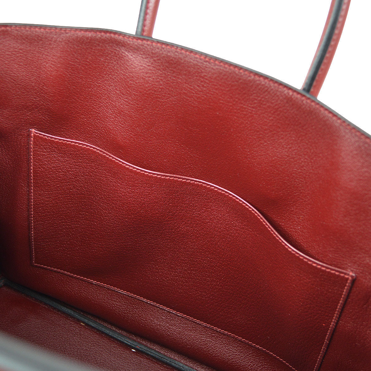 Luxury Hermes 2002 BIRKIN 35 Rouge H Courchevel