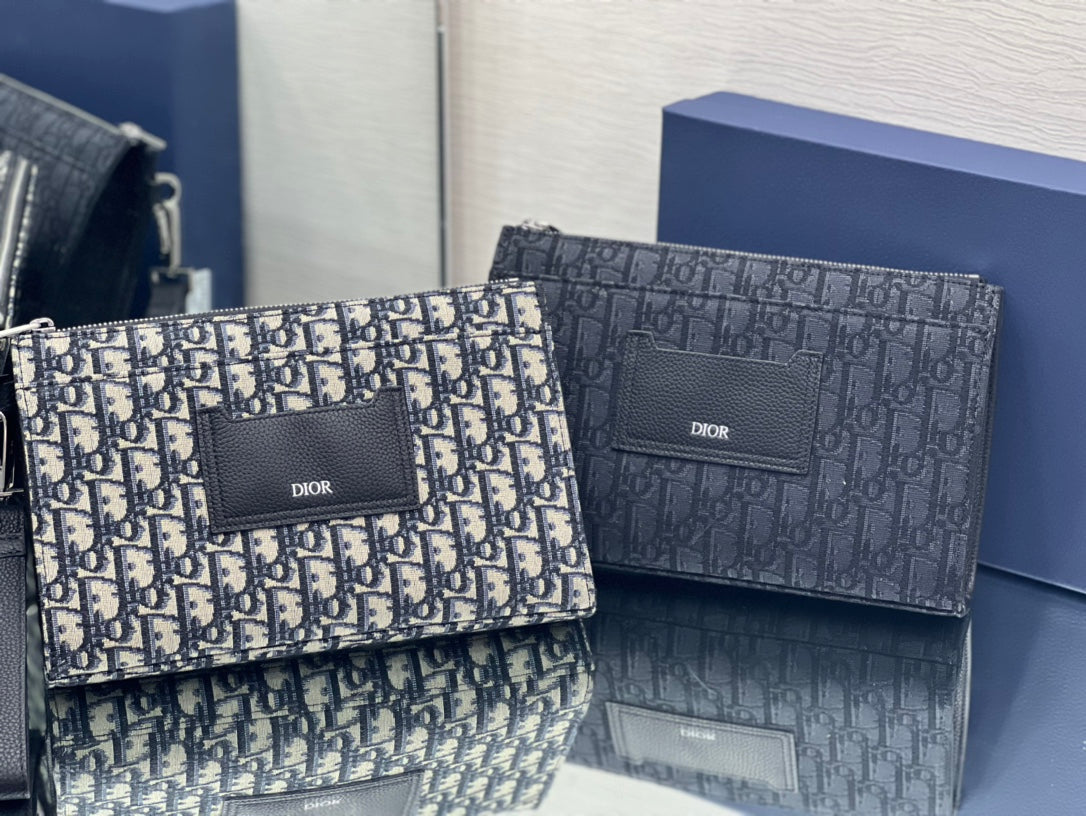 Luxury DiorSADDLE 28 BAG IN BLUE OBLIQUE JACQUARD