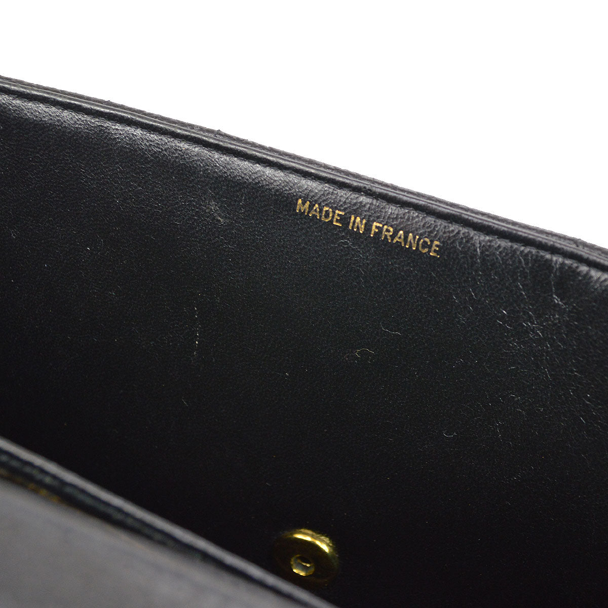 CHANEL 1994-1996 Black Caviar Vertical Classic Flap Jumbo 73576