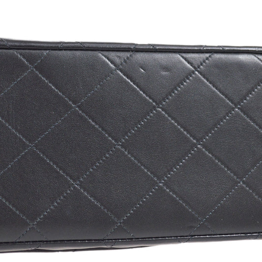 CHANEL 1994-1996 Classic Flap Maxi Black Lambskin 75151