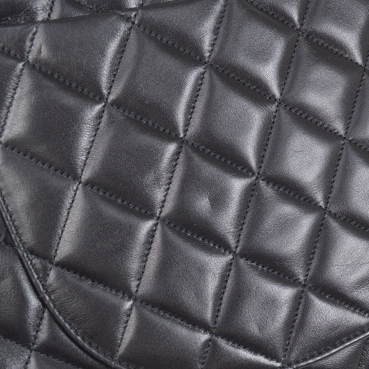 CHANEL 1994-1996 Classic Flap Maxi Black Lambskin 75151