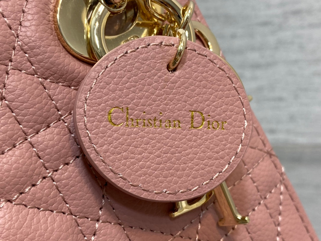 Luxury Diormini lady 17 sakura calfskin ghw