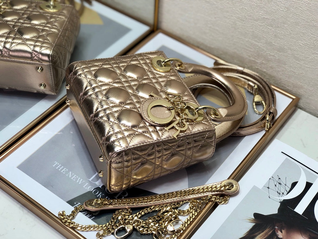 Luxury Diormini lady 17 light purple metalic lambkin