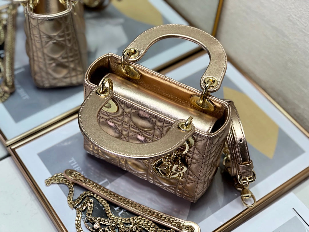 Luxury Diormini lady 17 light purple metalic lambkin