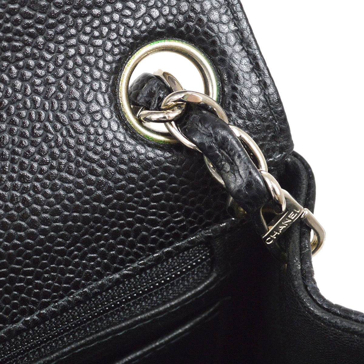 CHANEL 2000-2001 Mini Classic Square Flap SHW 24662