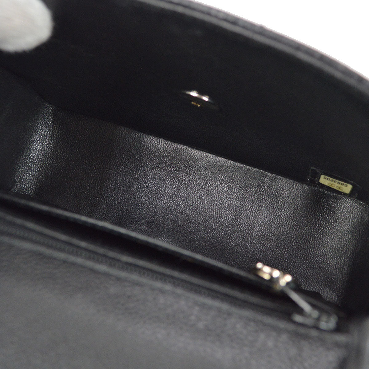 CHANEL 2000-2001 Mini Classic Square Flap SHW 24662