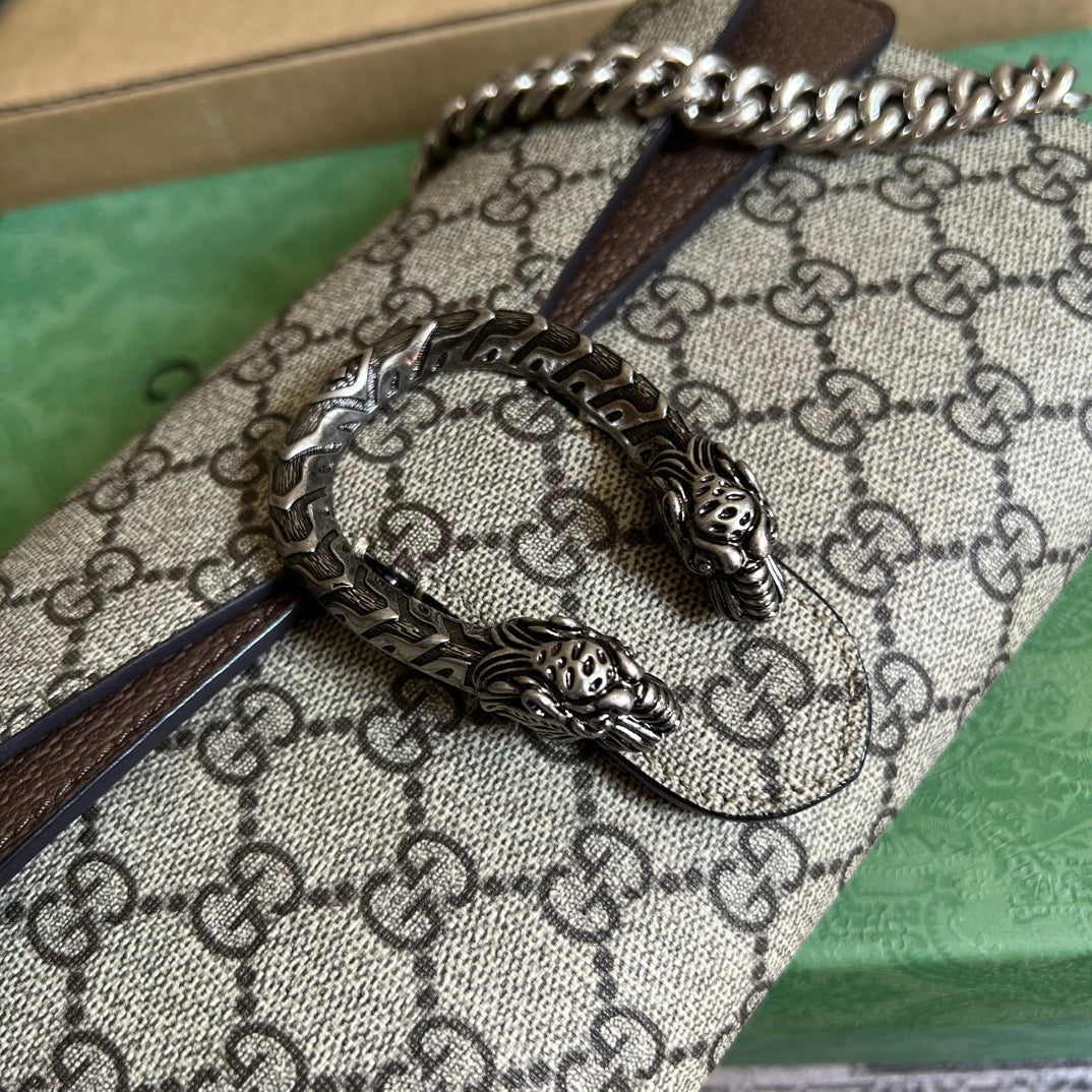 Luxury Gucci DIONYSUS 25 SMALL BAG IN GG SUPREME CANVAS