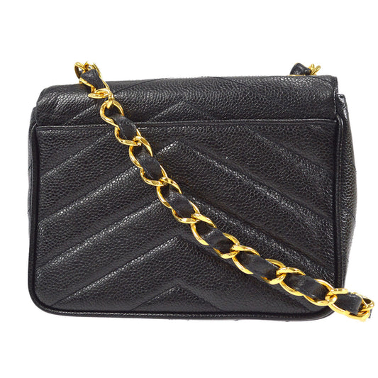 CHANEL 1994-1996 Mini Chevron Letter Flap 55604