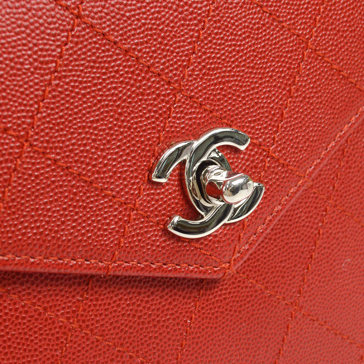 CHANEL 1997-1999 Letter Flap Handbag 46470