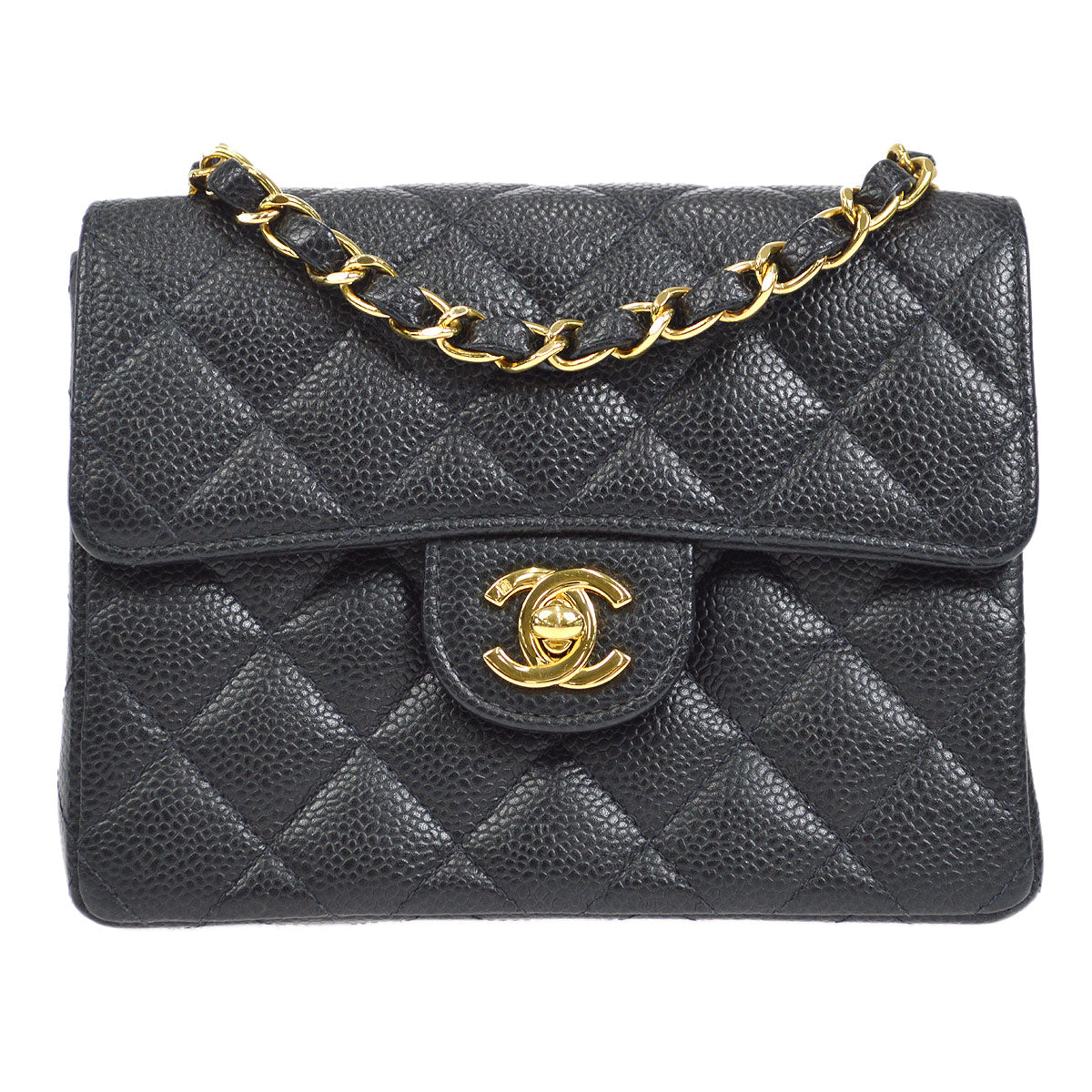 CHANEL 2004-2005 Classic Square Flap Mini 16676
